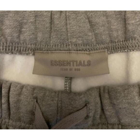 Fear of God Essentials Cuffed Sweatpants - Dark Oatmeal - Medium - Picture 3 of 3